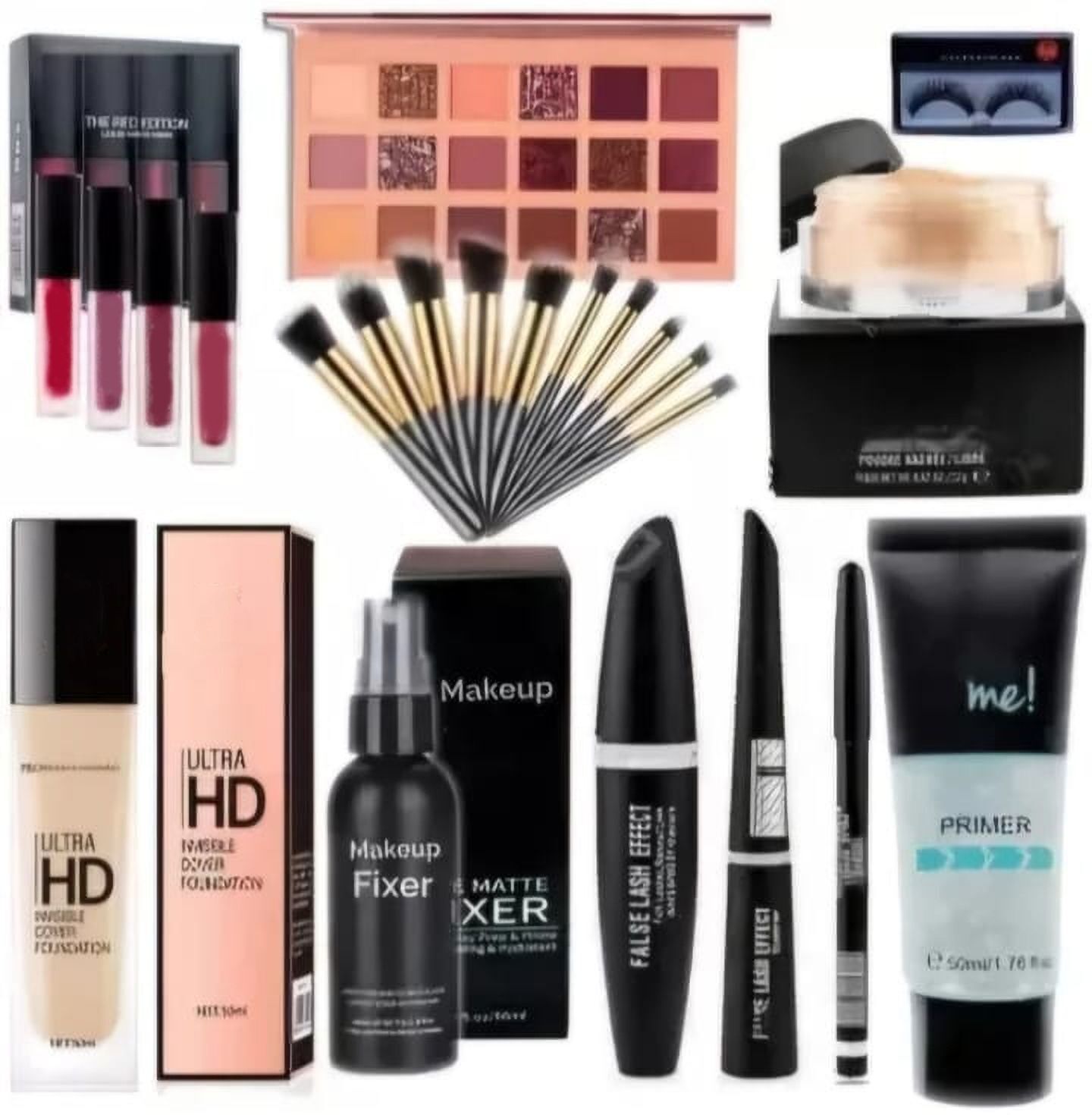 fusion fly Professional HD Makeup Kit Combo For Girls And Women Full Set With All Products-picture-15
