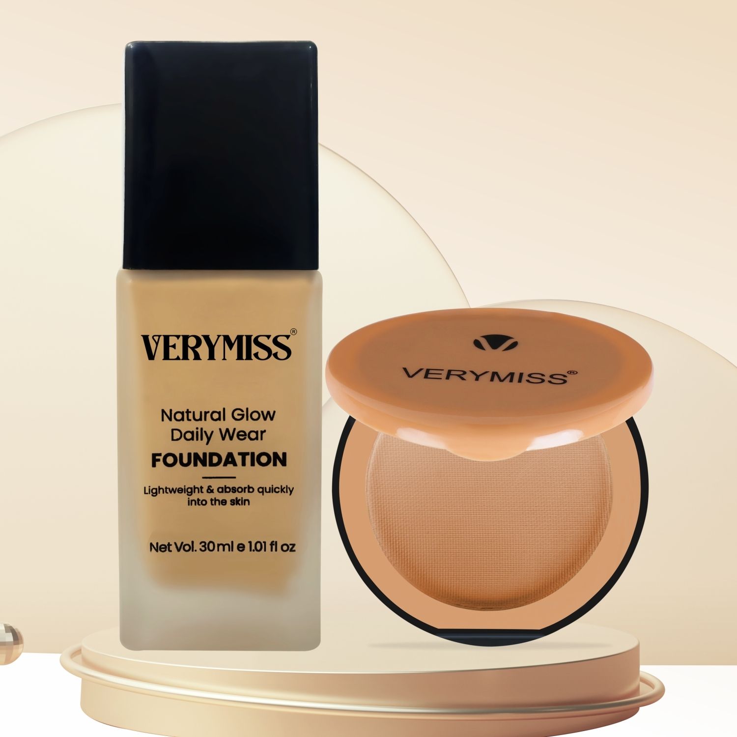 verymiss Foundation + Compact Powder (Dark Tone)-picture-54