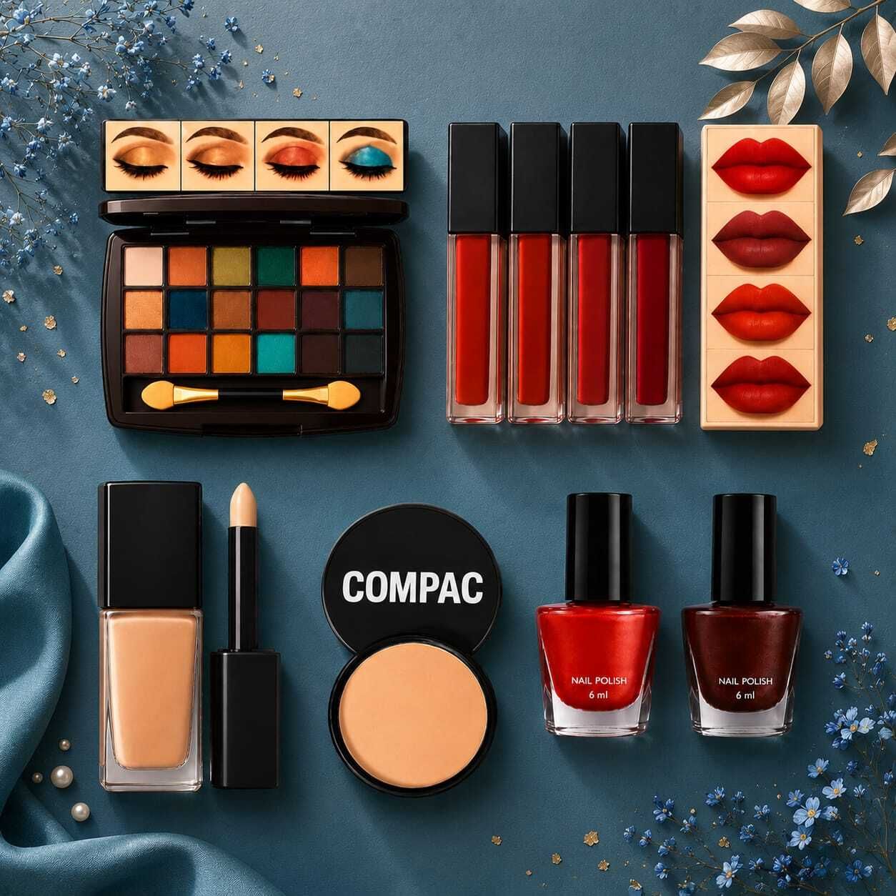 rosivelle BFACE MAKEUP COMBO PACK OF 9 PC-picture-1