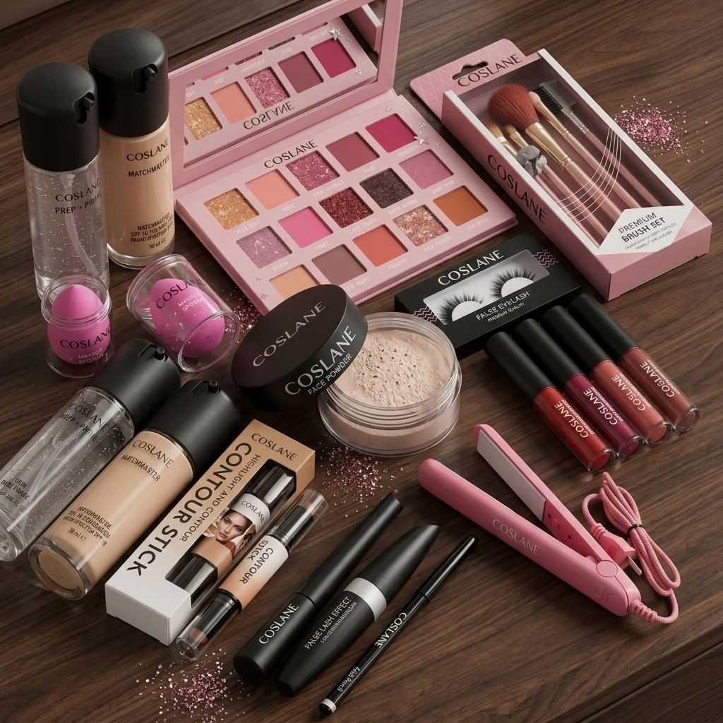 coslane Luxury Makeup Collection with Brushes & Accessories-picture-43