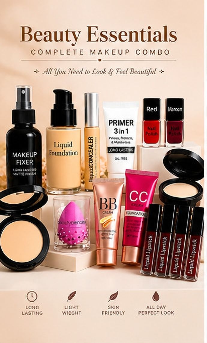 maldac Beauty Essentials Complete Makeup Combo Kit-picture-11