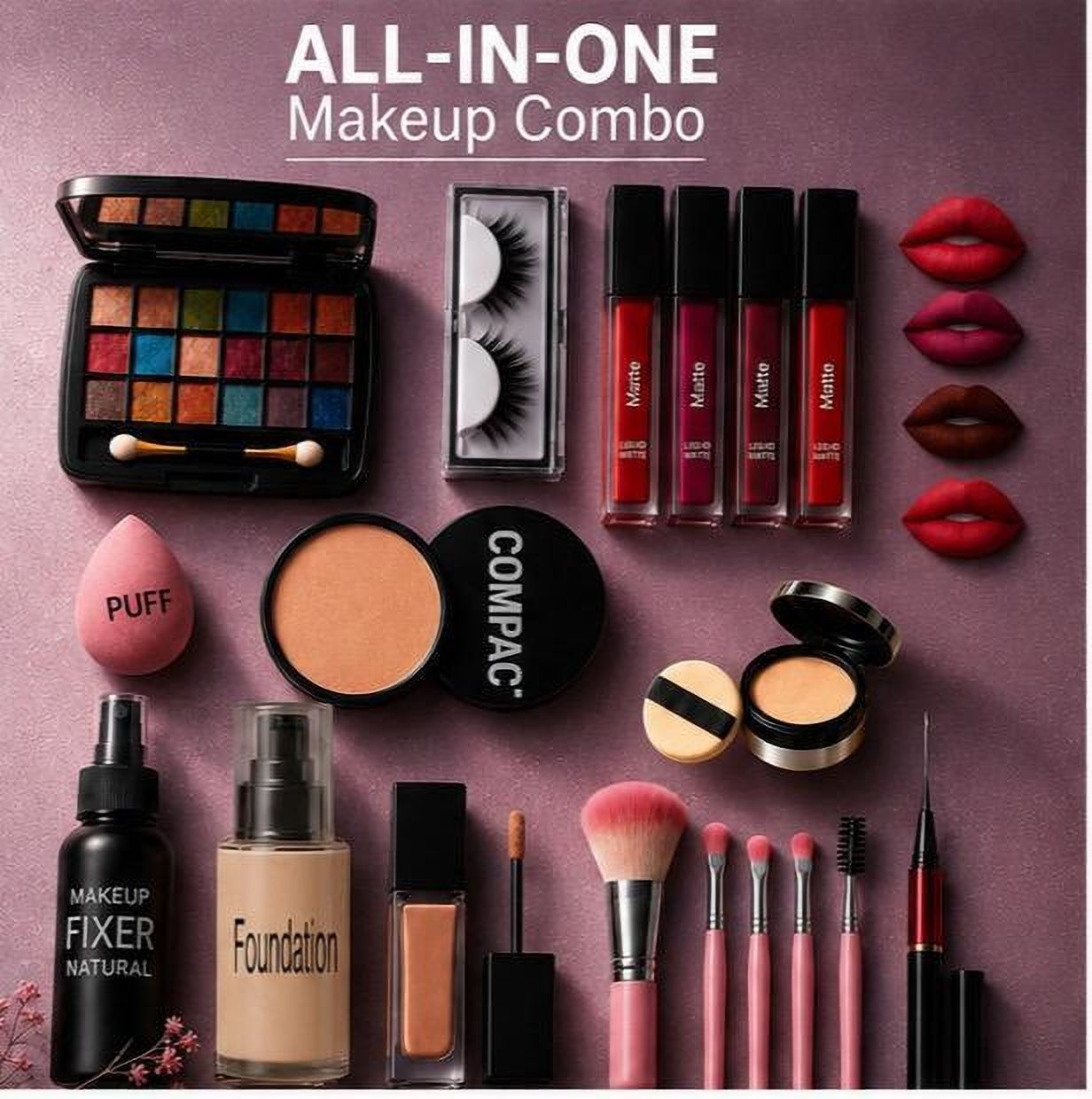 coslane Professional Beauty Makeup Combo Kit-picture-10