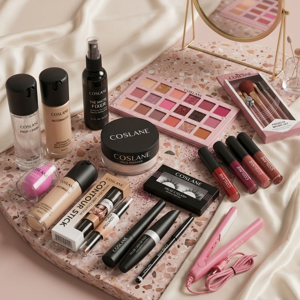 coslane Professional Makeup Artist Kit with Beauty Tools-picture-37