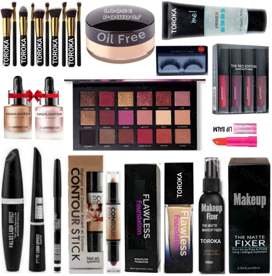 Makeup Kit Sets One-stop Beauty Package for Beginners and Professionals Kit 13G-image-45