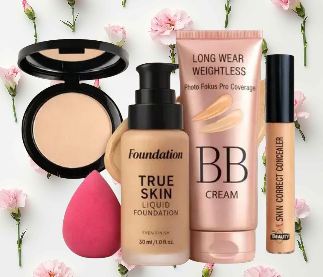 huge leaf NEW TRENDY FACE FOUNDATION MAKEUP COMBO19-picture-18