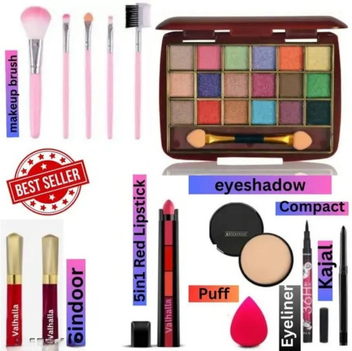 Glam Essentials: All-in-One Makeup Kit
