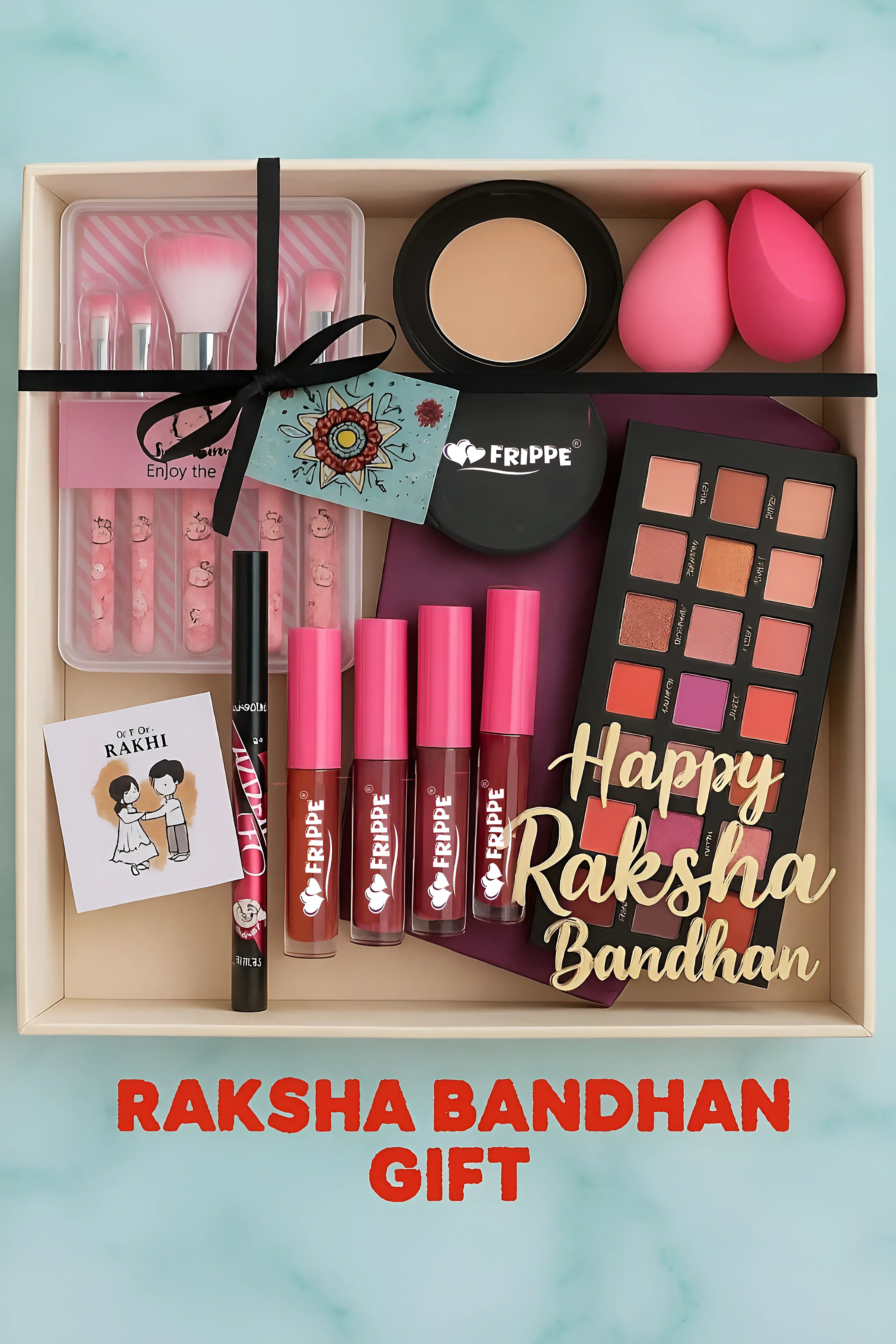 Rosy Rakhi Luxe Set-image-34