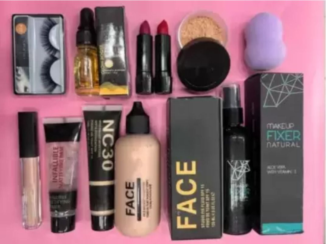 Face Makeup Combo Kit Of 11 Beauty Face Makeup Products-image-35