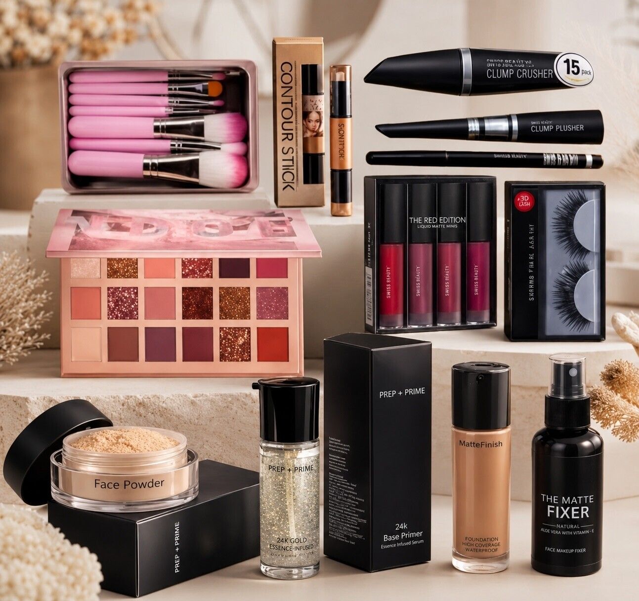 Brush Complete Beauty Kit with Brushes-image-1