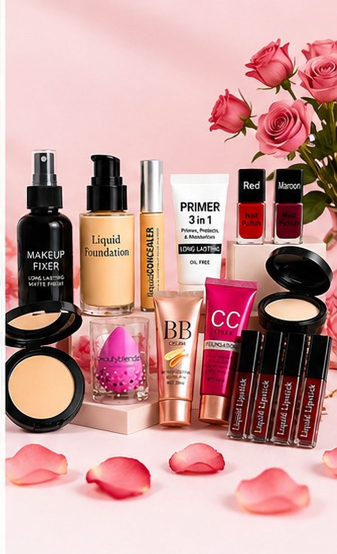 Beauty Essentials Complete Makeup Combo Kit C-image-42