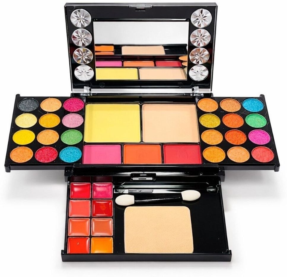 suvaniq 40 Shades All-in-One Makeup Kit Palette with Eyeshadow Blush Lip Colors Combo-picture-32
