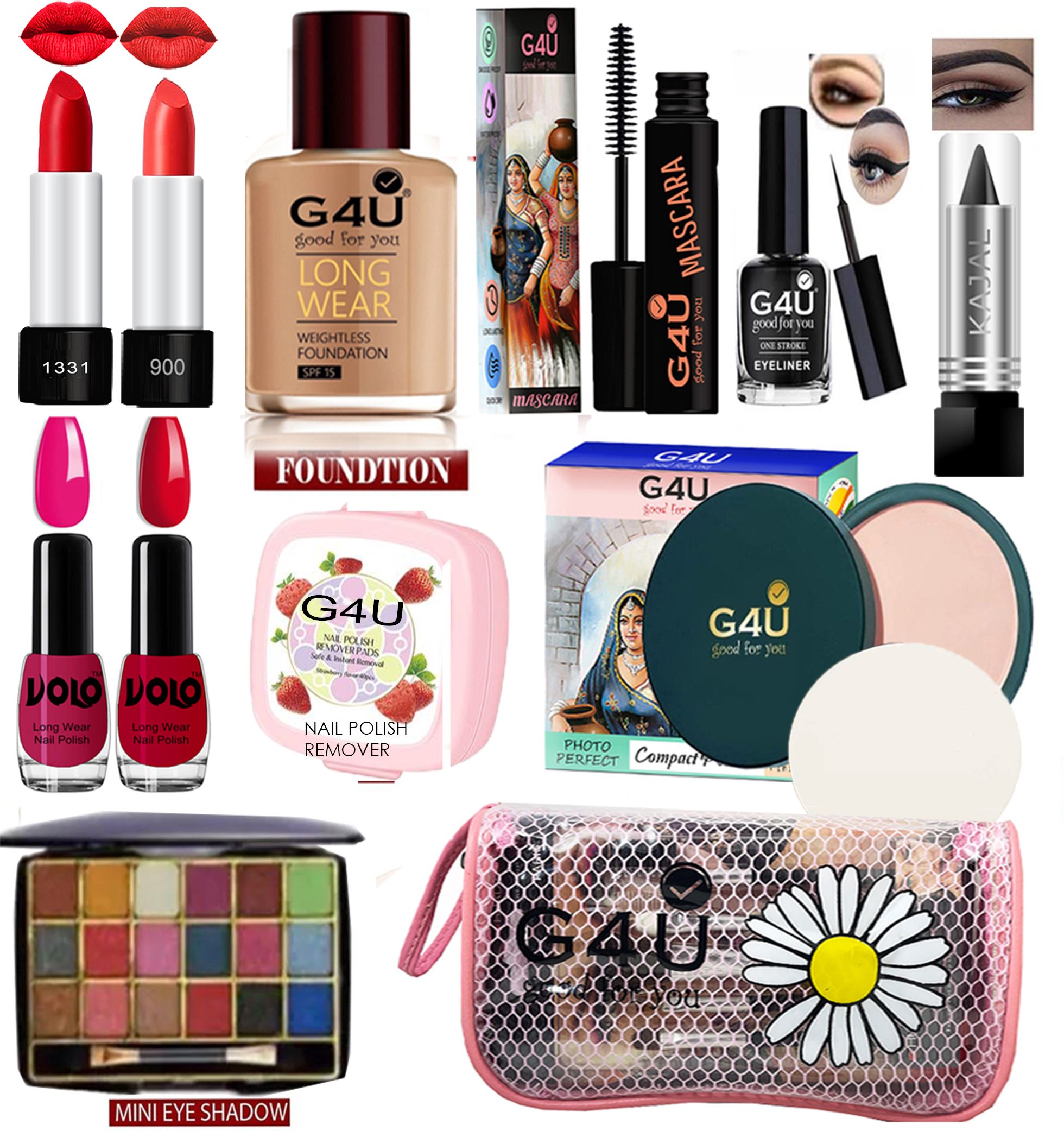 Ultimate Beauty Booster Makeup Kit With Makeup Bag B1-image-26