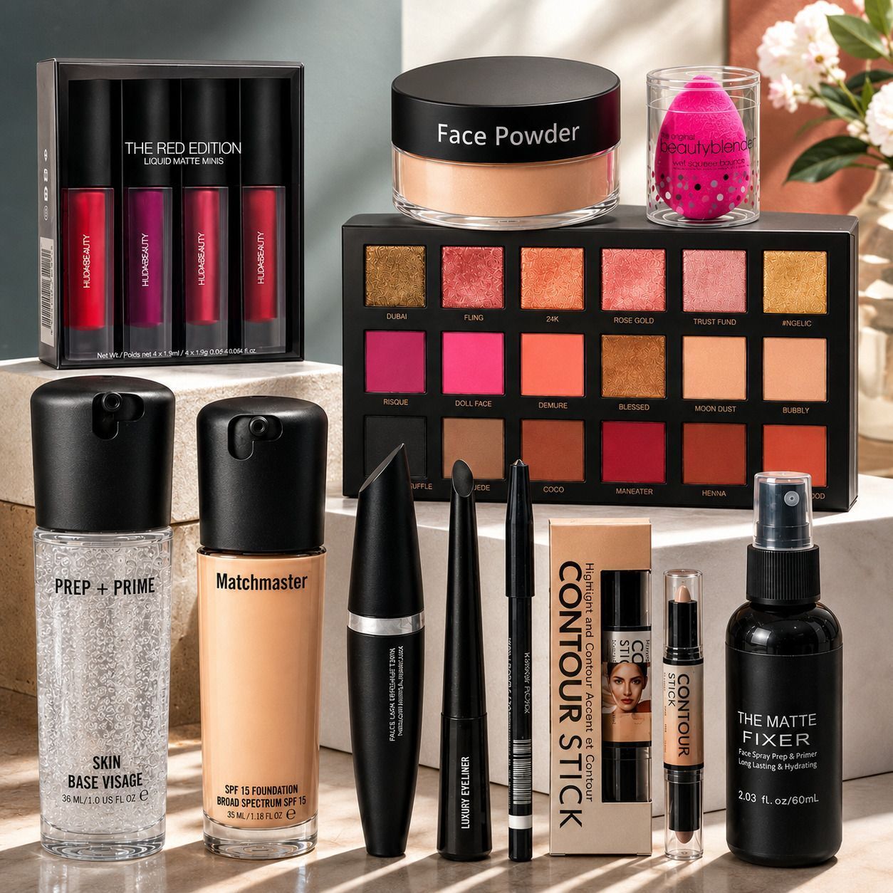fusion fly Luxury All-in-One Makeup Kit with Foundation & Palette-picture-23
