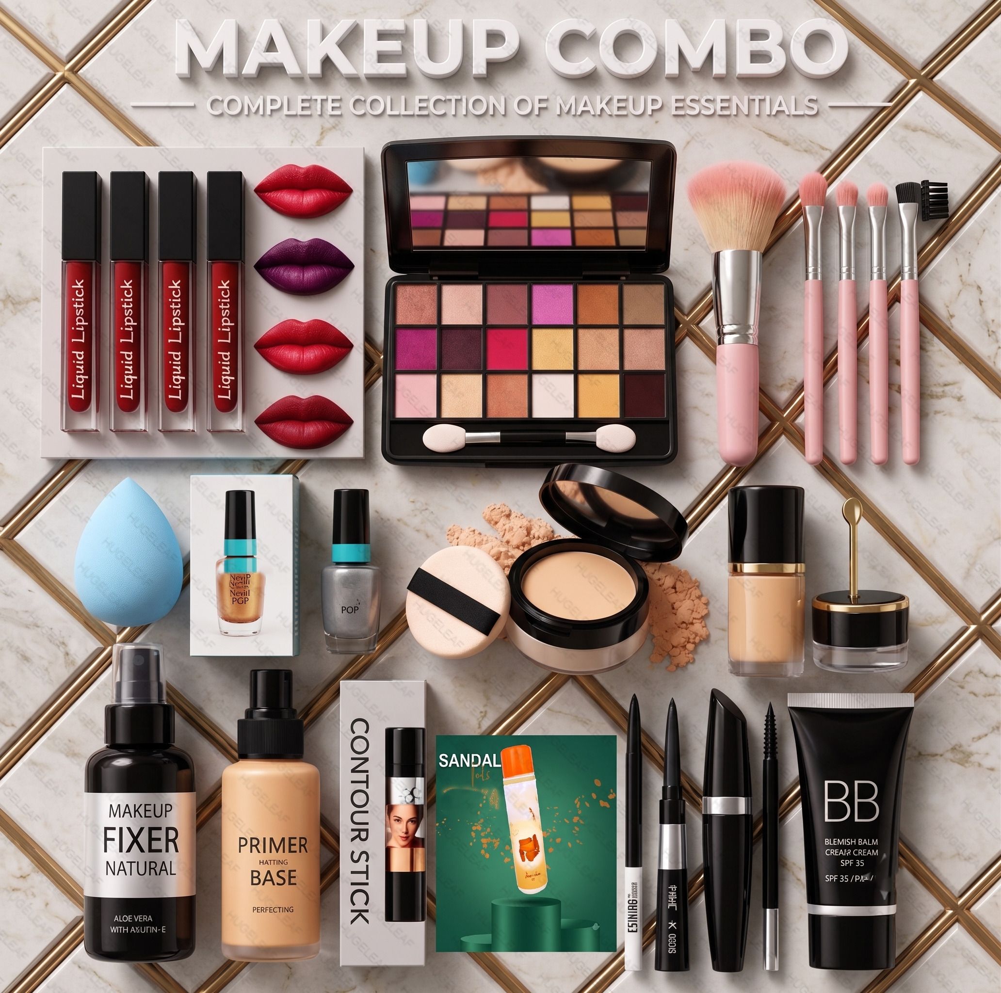 huge leaf NEW SANDAL MAKEUP COLLECTION-picture-2