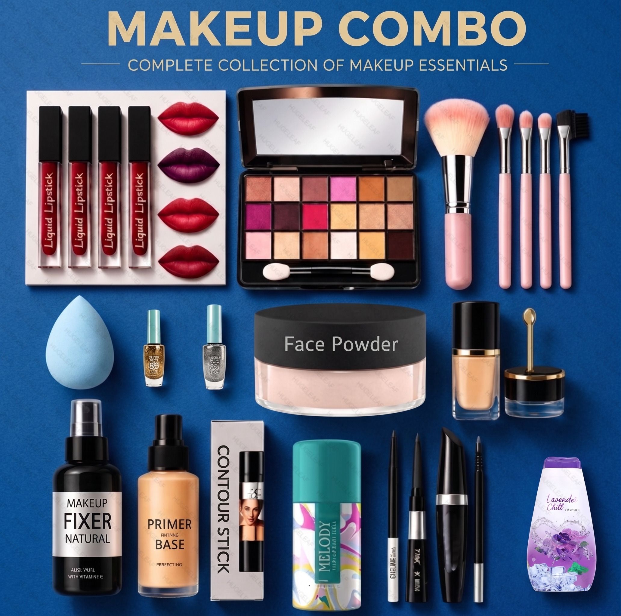 huge leaf NEWW LAVENDER MAKEUP COLLECTION-picture-4