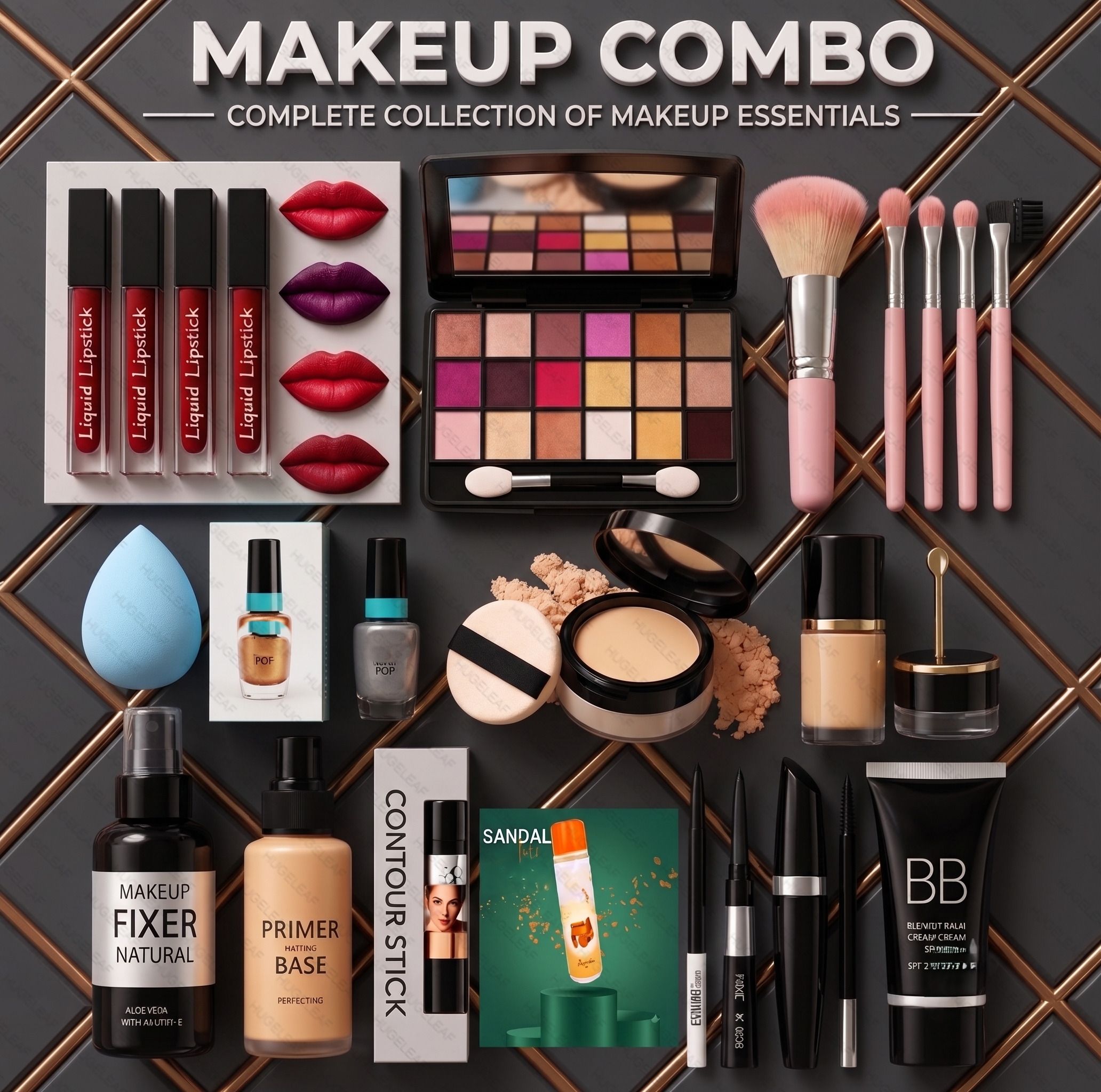 huge leaf NEW SANNDAL MAKEUP COLLECTION-picture-9