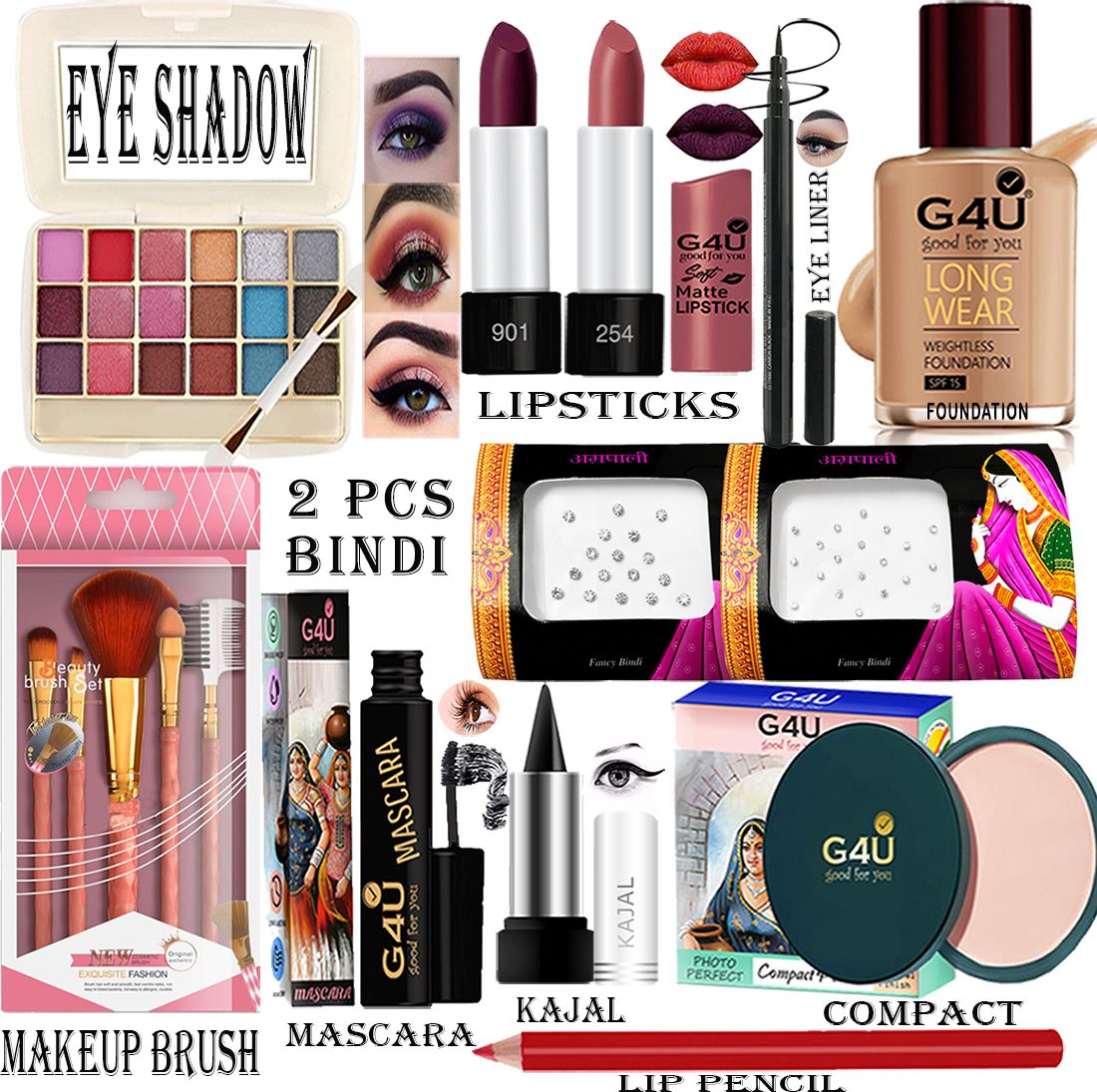 All In One Makeup Kit Best Raksha Bandhan Gift For Sister 22J22A3