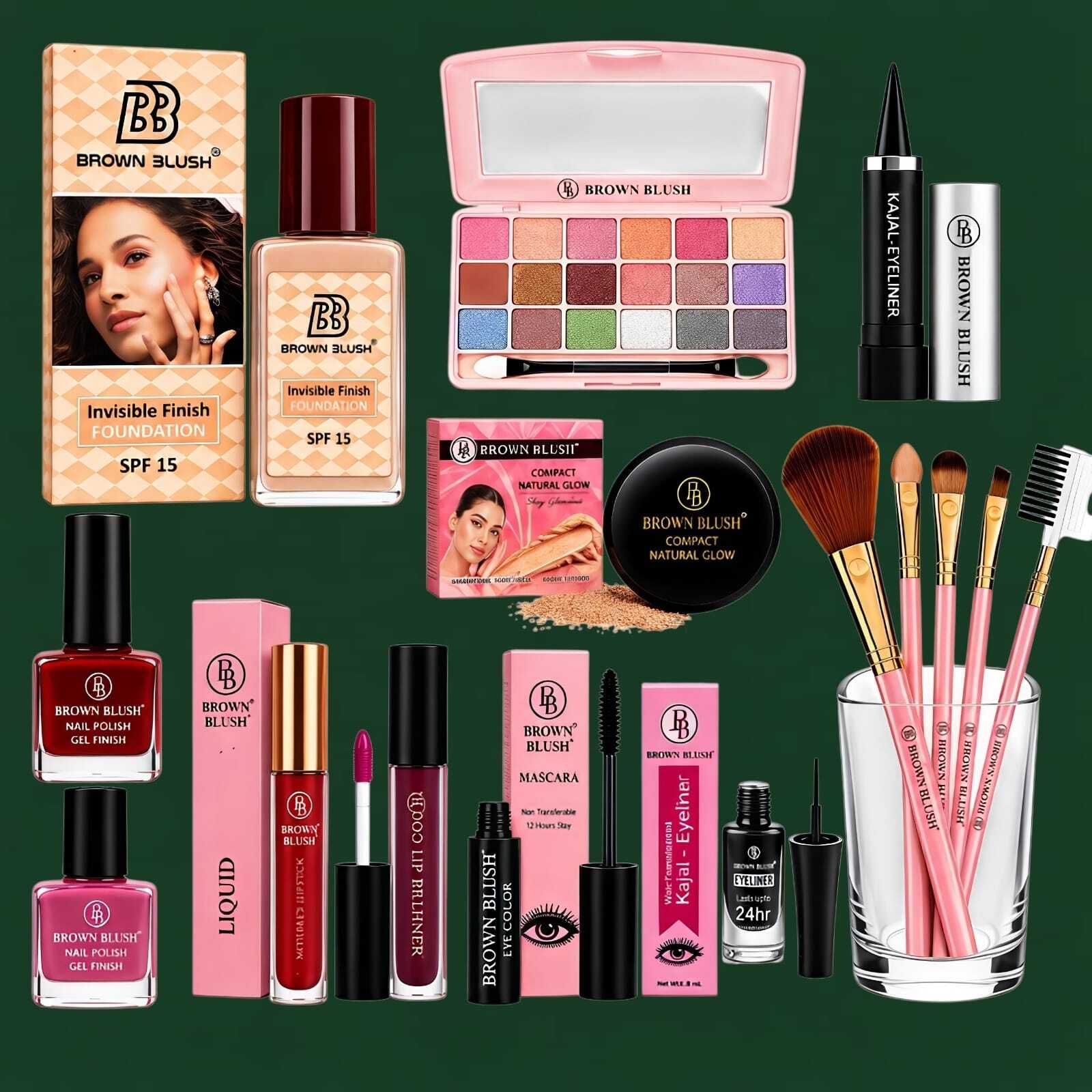 brown blush Multi-Product Beauty Essentials Set-picture-38