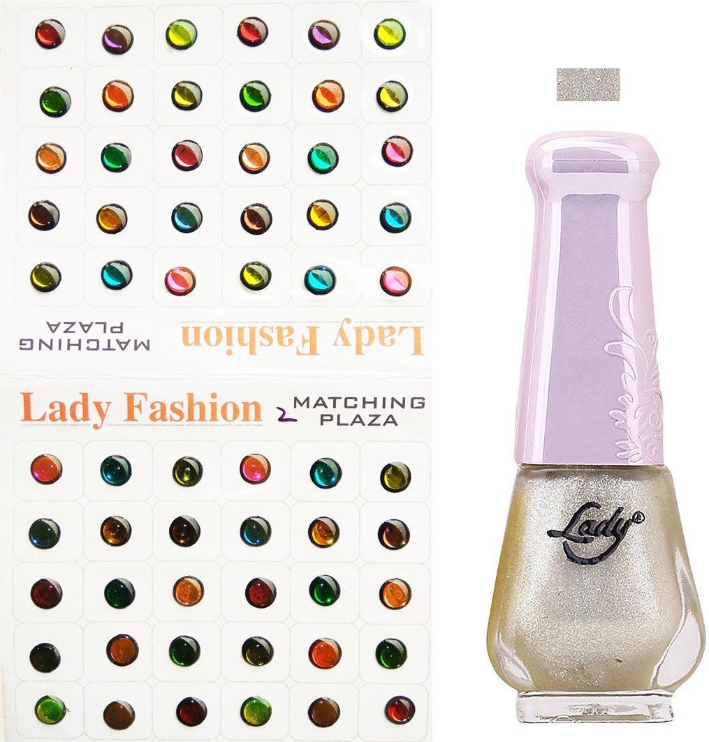 lady fashion Nail Polish And Bindi 0803201701-picture-15