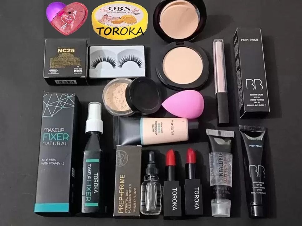Make Up Combo For Women/Ladies New Cosmetics Kit-image-28