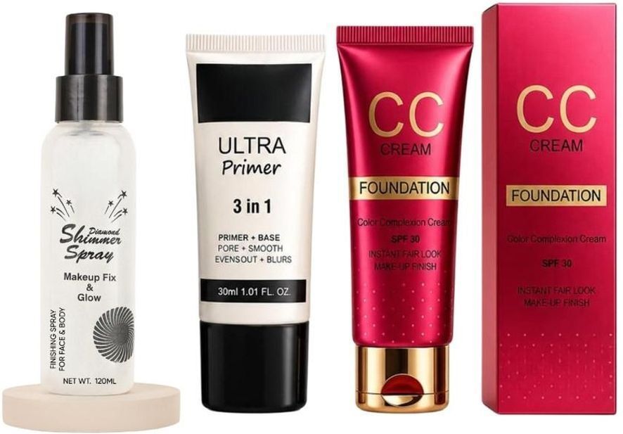 fusion fly CC Cream Makeup Combo with Primer & Fixer-picture-19