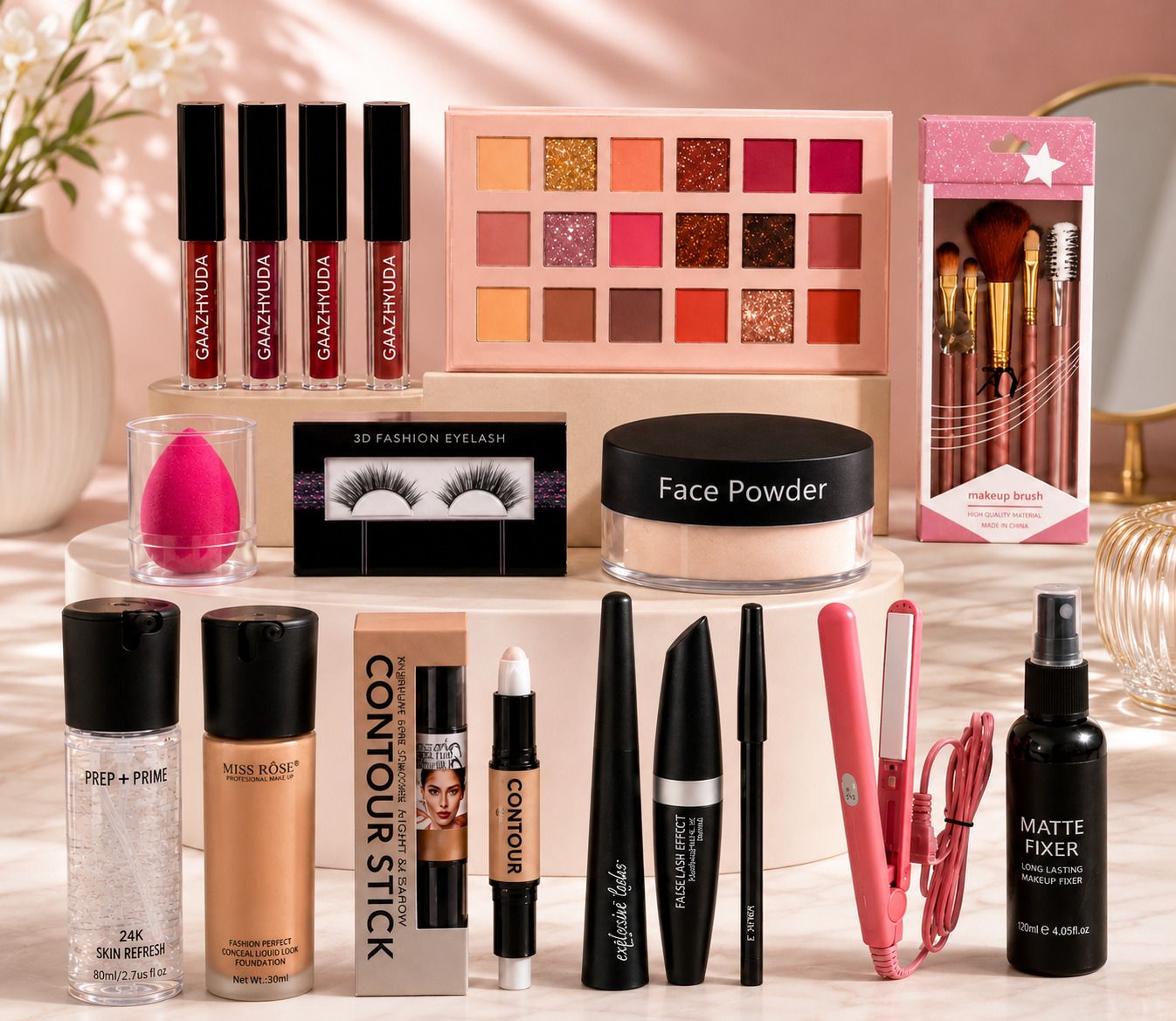 coslane Luxury Makeup Kit for Women with Beauty Essentials-picture-37