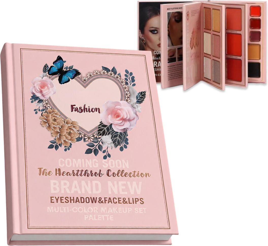 Foldable 5 in 1 Makeup Book Palette | All-in-One Beauty Kit for Women SP26-image-30
