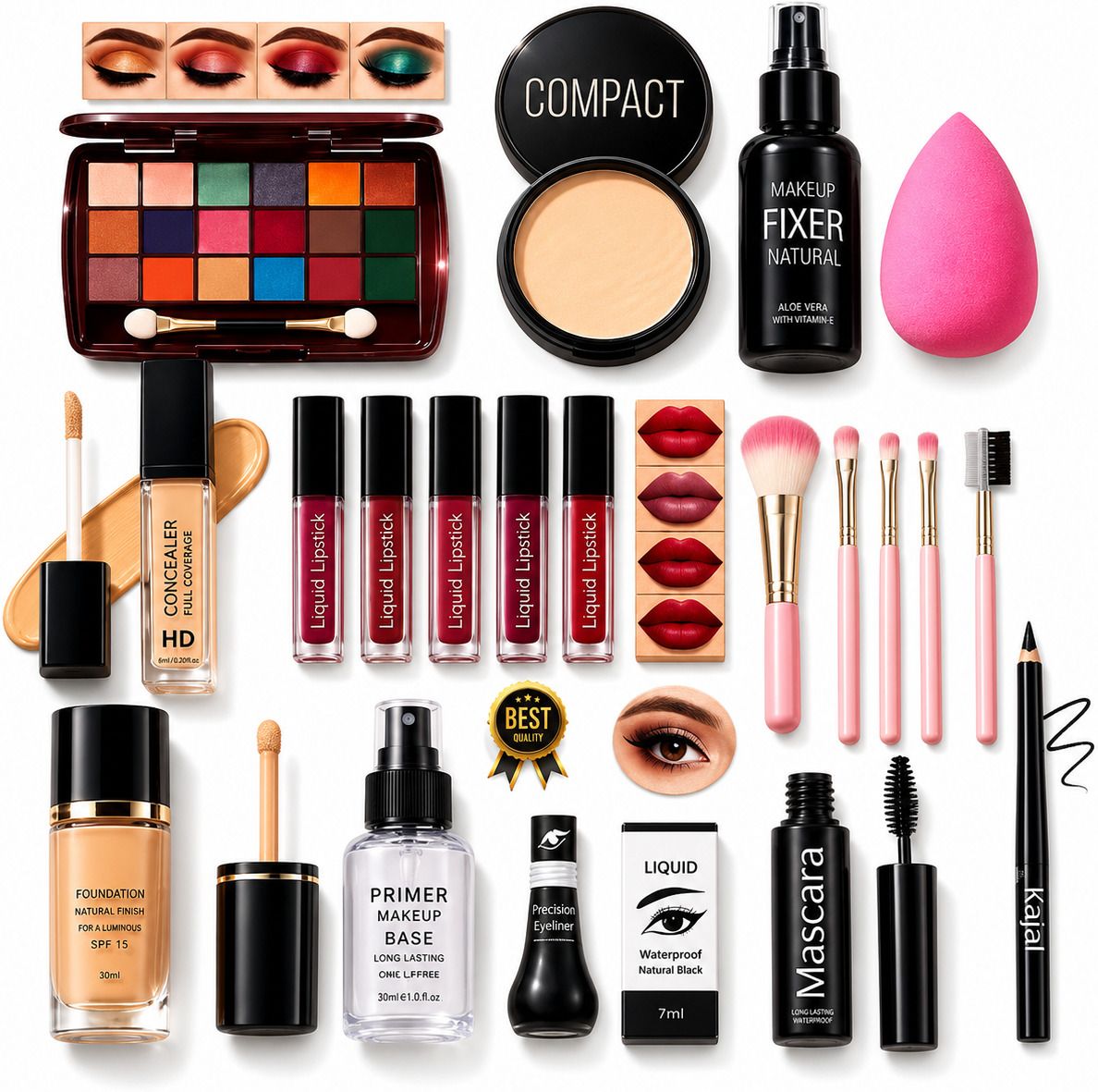 18 Pcs Makeup Combo Kit for Women-image-8