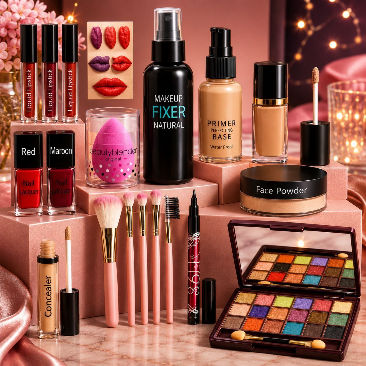 fusion fly All-in-One Professional Makeup Kit & Beauty Combo Set-picture-24