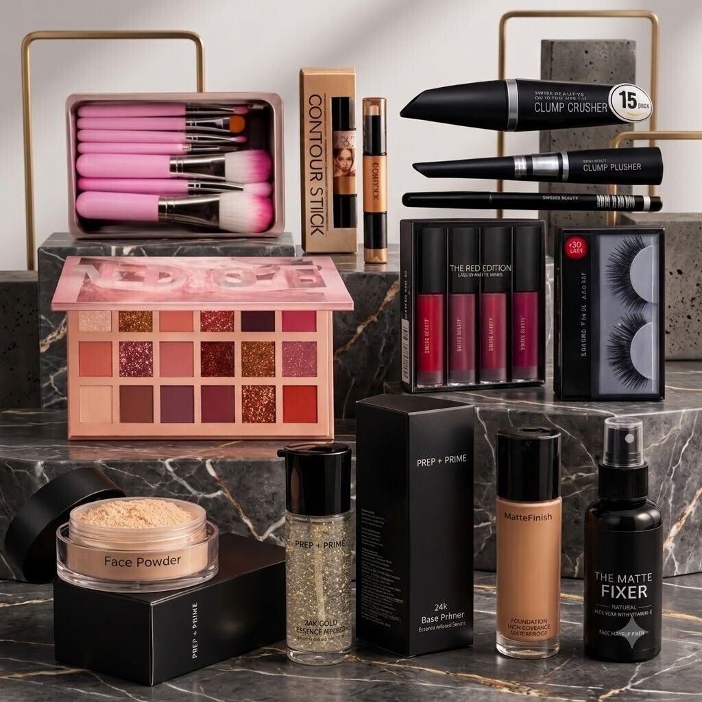 Complete Makeup Essentials Travel Kit-image-42