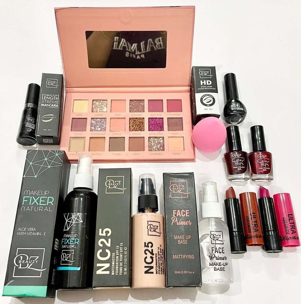HD Makeup Kit Combo , All in One Cosmetic Set For Women And Girls Makeup Kit-image-9