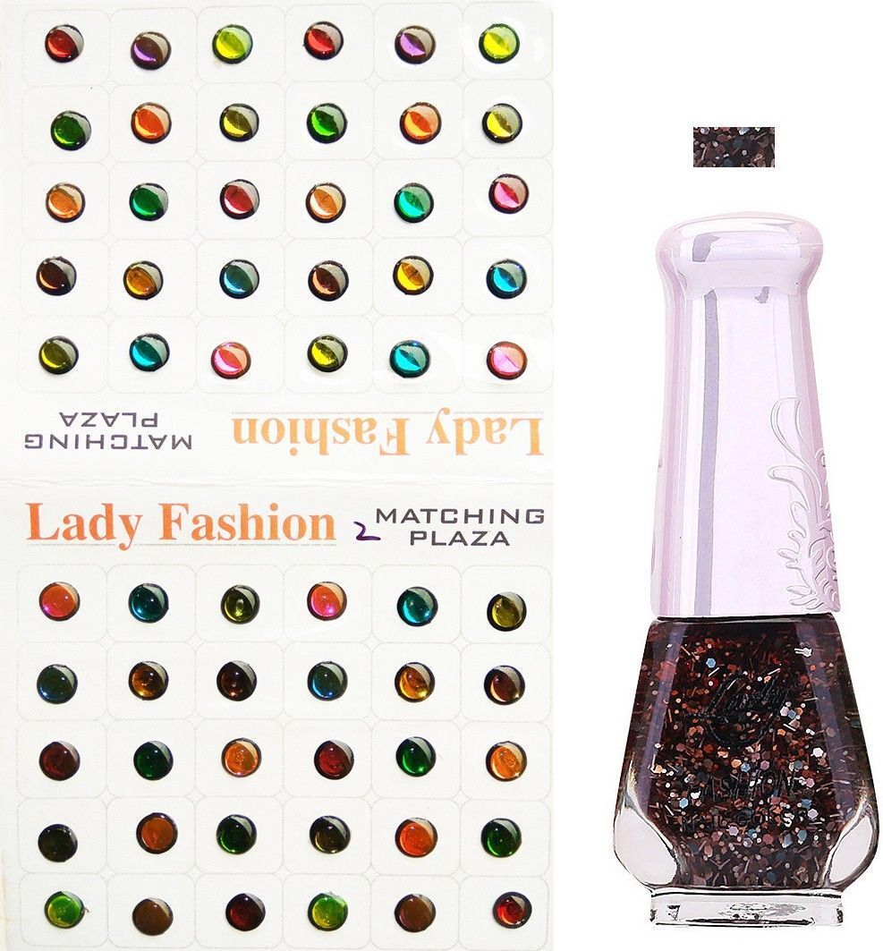 lady fashion Nail Polish And Bindi 0803201732-picture-47