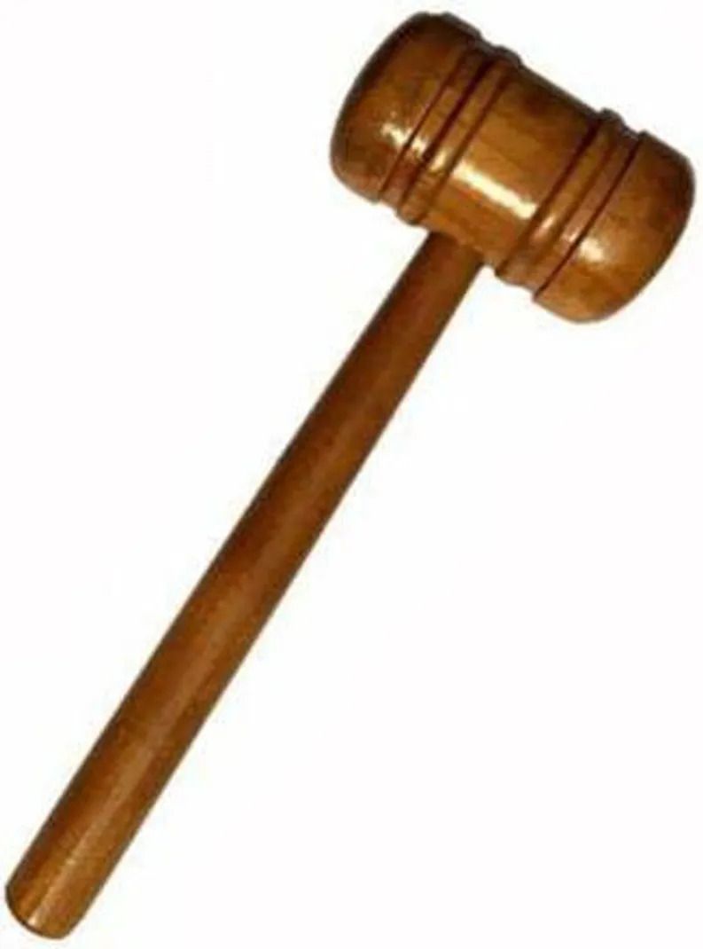 Trivx Sports Glossy Finish Cricket Bat Knocking Mallet Hammer Wooden Bat Mallet Wooden Bat Mallet-image-24