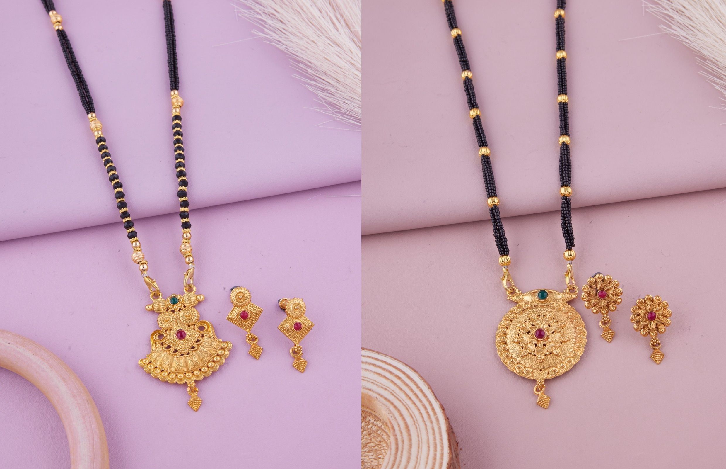 sukhda Brass Gold-plated Gold Jewel Set-picture-25