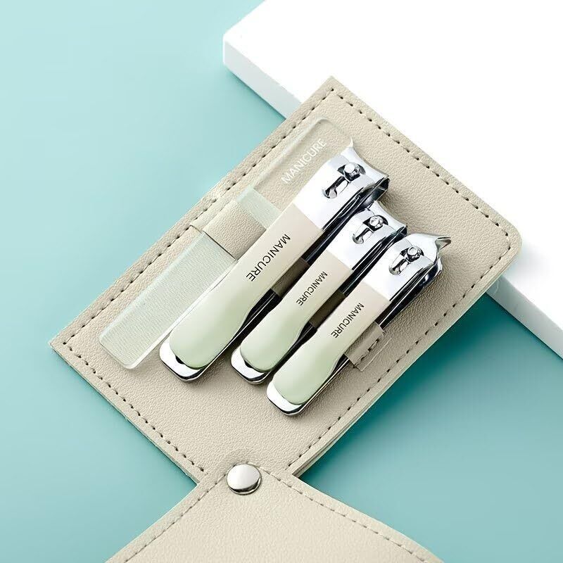 zosvilo 4-Piece Nail Clippers Set – Stainless Steel Toenail & Fingernail Clippers Kit-picture-38