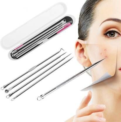 Blackhead Remover Tool Kit,4 Pieces Removal Acne Needle Pimple-image-18