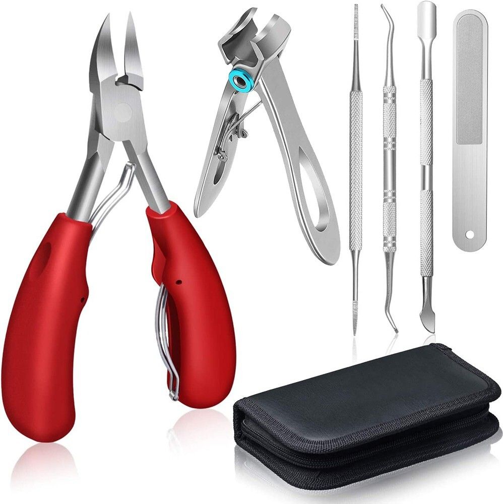 maycreate Ingrown Toenail Clippers for Ingrown or Thick Toenails,6PCS Opening Nail Clipper-picture-29