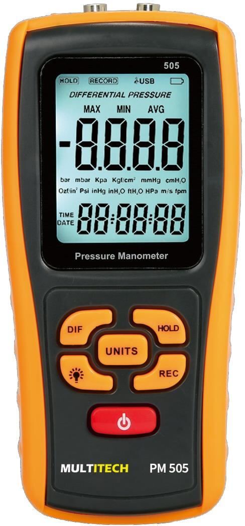 multitech PM 505 Manometer-picture-14