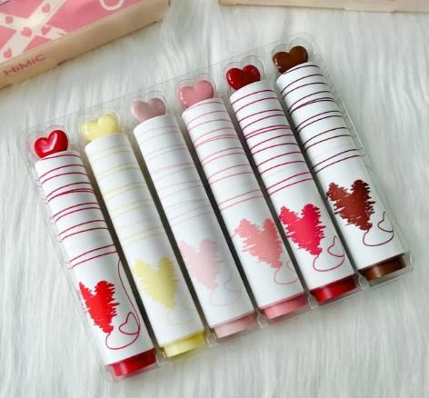 pmw Heart Design Highlighters | Heart-Shaped Cap, Multiple Colours-picture-42