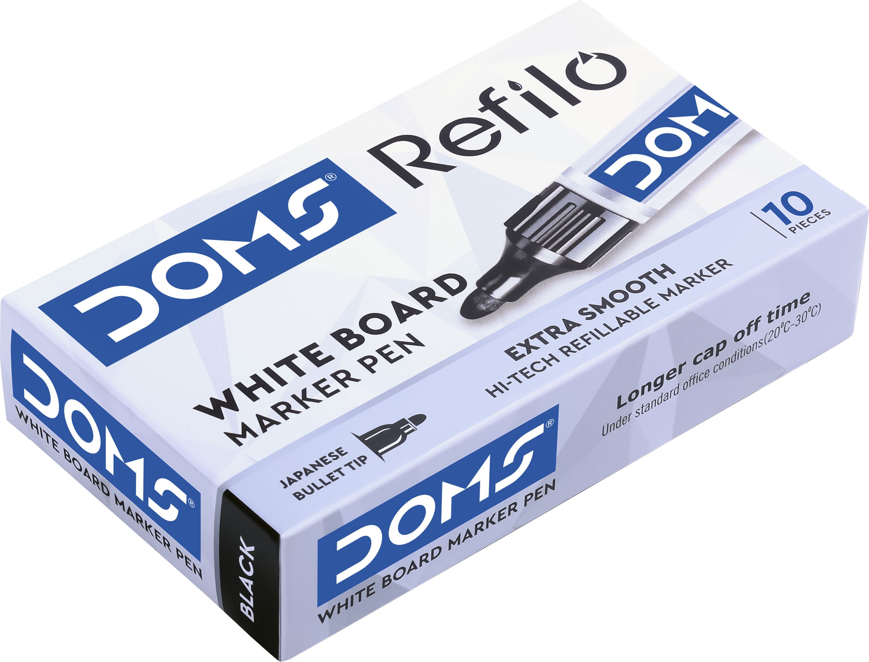 doms REFILO WHITEBOARD MARKER PEN BLACK-picture-19