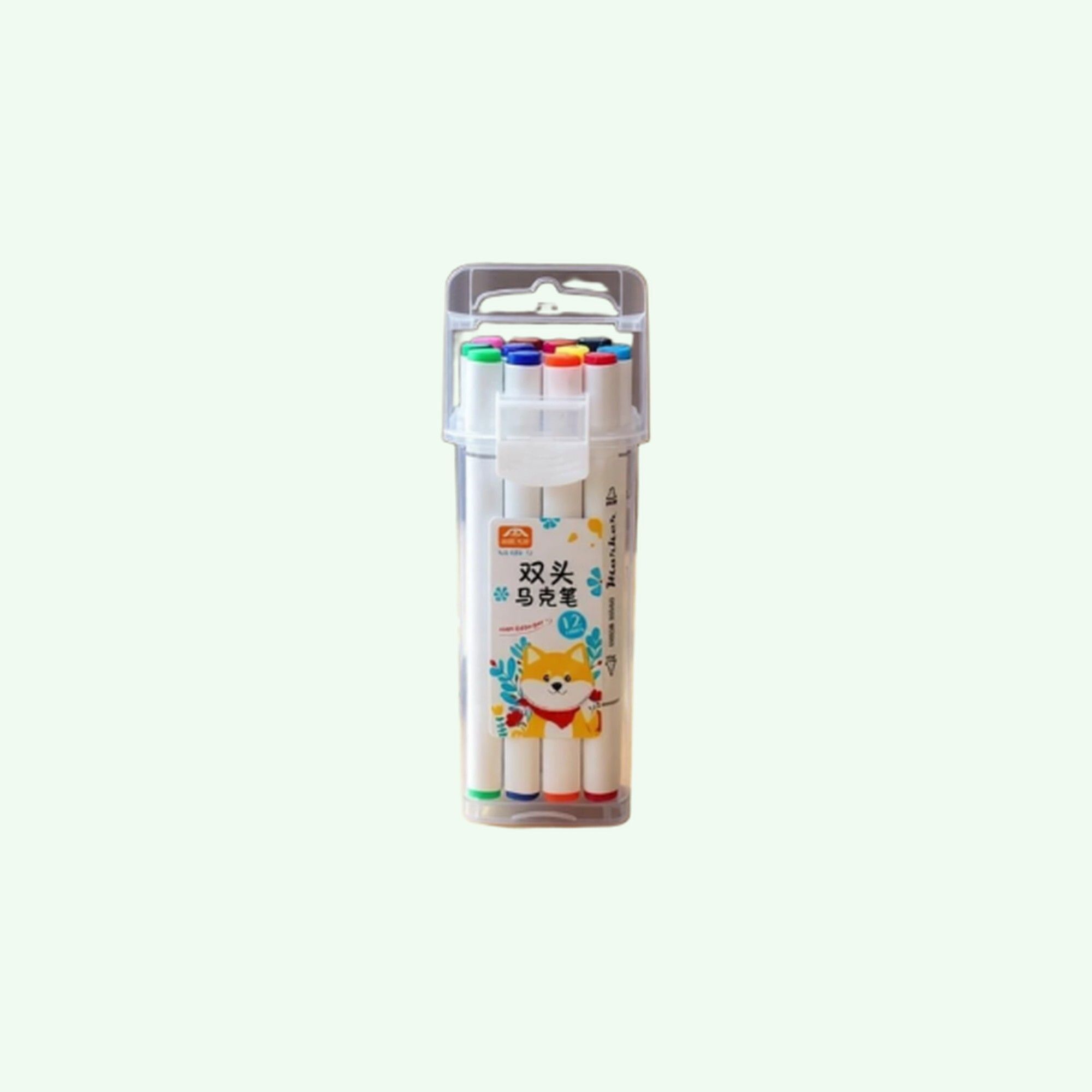 sustain Cute Aesthetic Pastel Highlighters 12 Pack Set | School Stationery-picture-24