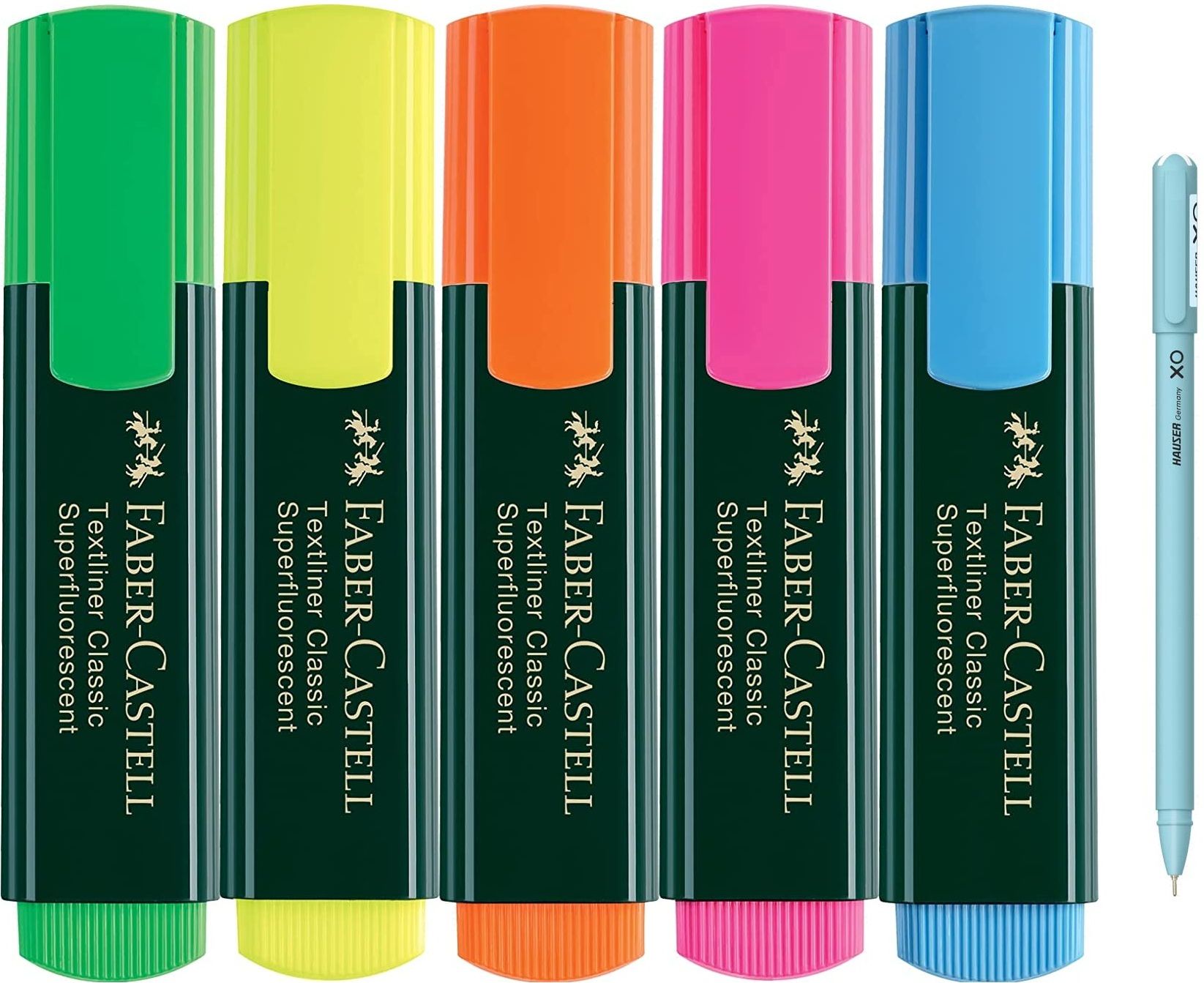 faber-castell Highlighter Set Of 5 With Xo Pen-picture-3