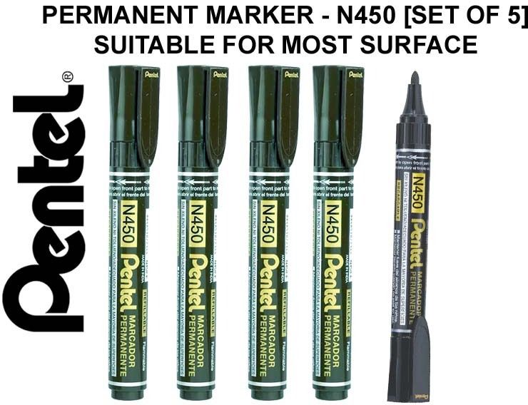 N450 Xylene & Toluene Free | Xtra Large Permanent Marker | Medium Bullet Tip |-image-0