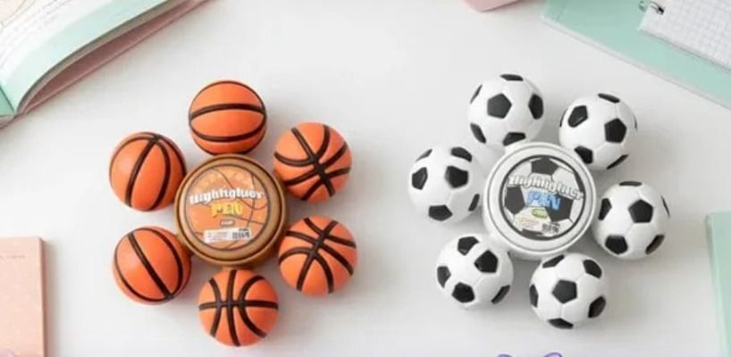 Spinner Highlighter Pen, Sports & Character Design- Random Model-image-22