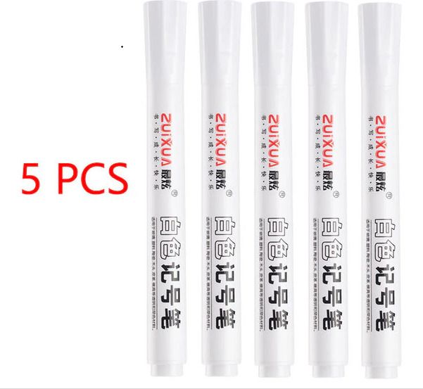 Art White Permanent Marker for Plastic, Rubber, Glass, Metal etc-image-36