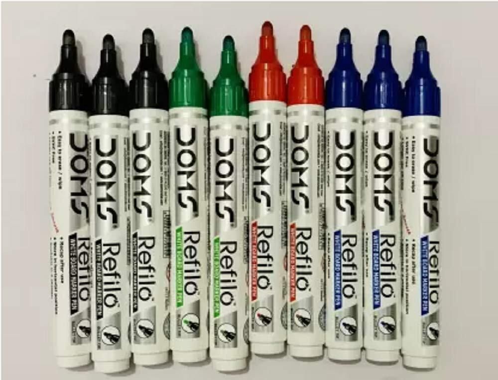 doms white board marker pen (Set of 10, Blue, Black, Red, Green)-picture-23