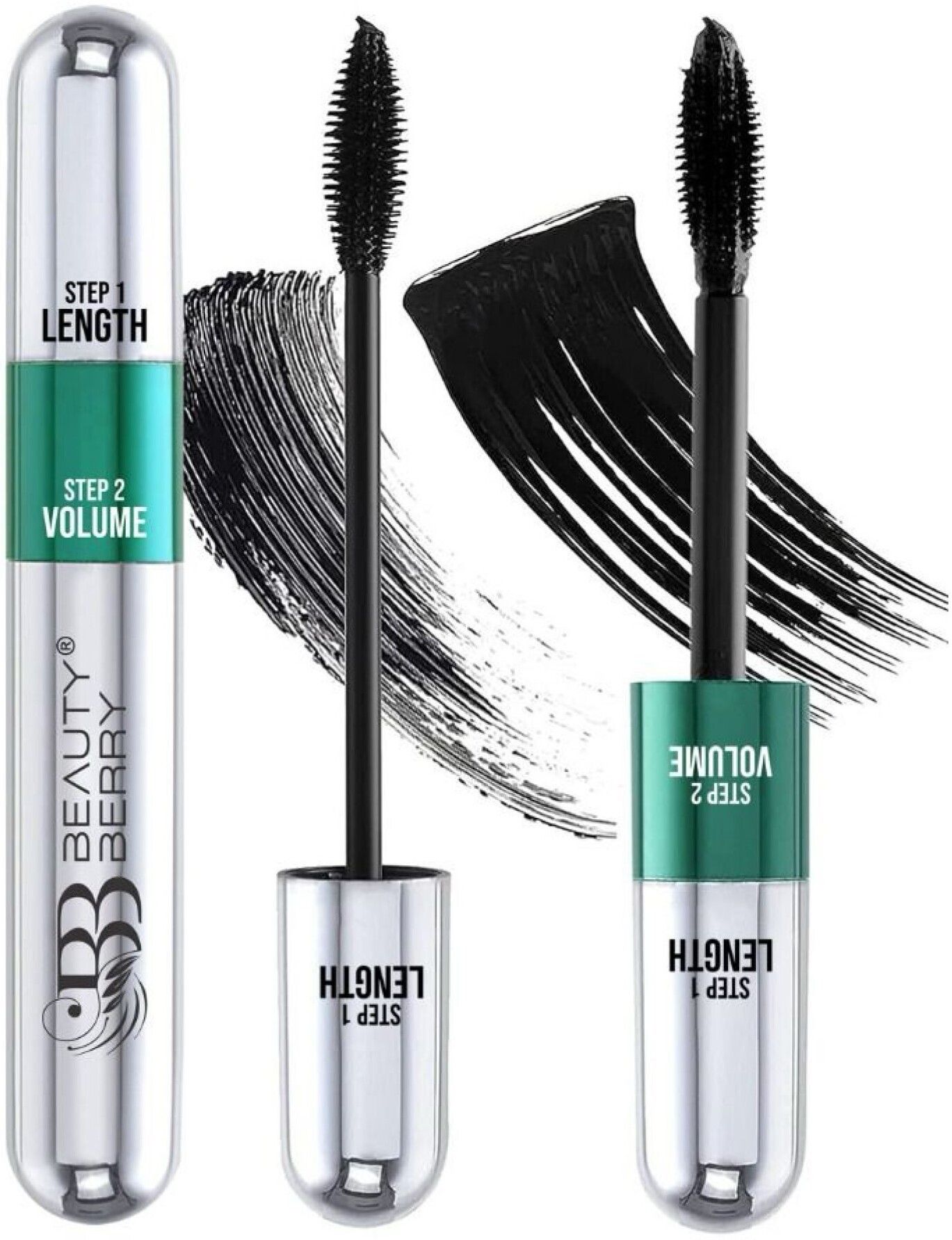 beauty berry Twin Turbo 2 in 1 Volumizing and Lengthening, Long Lasting Waterproof Mascara 15 ml-picture-27