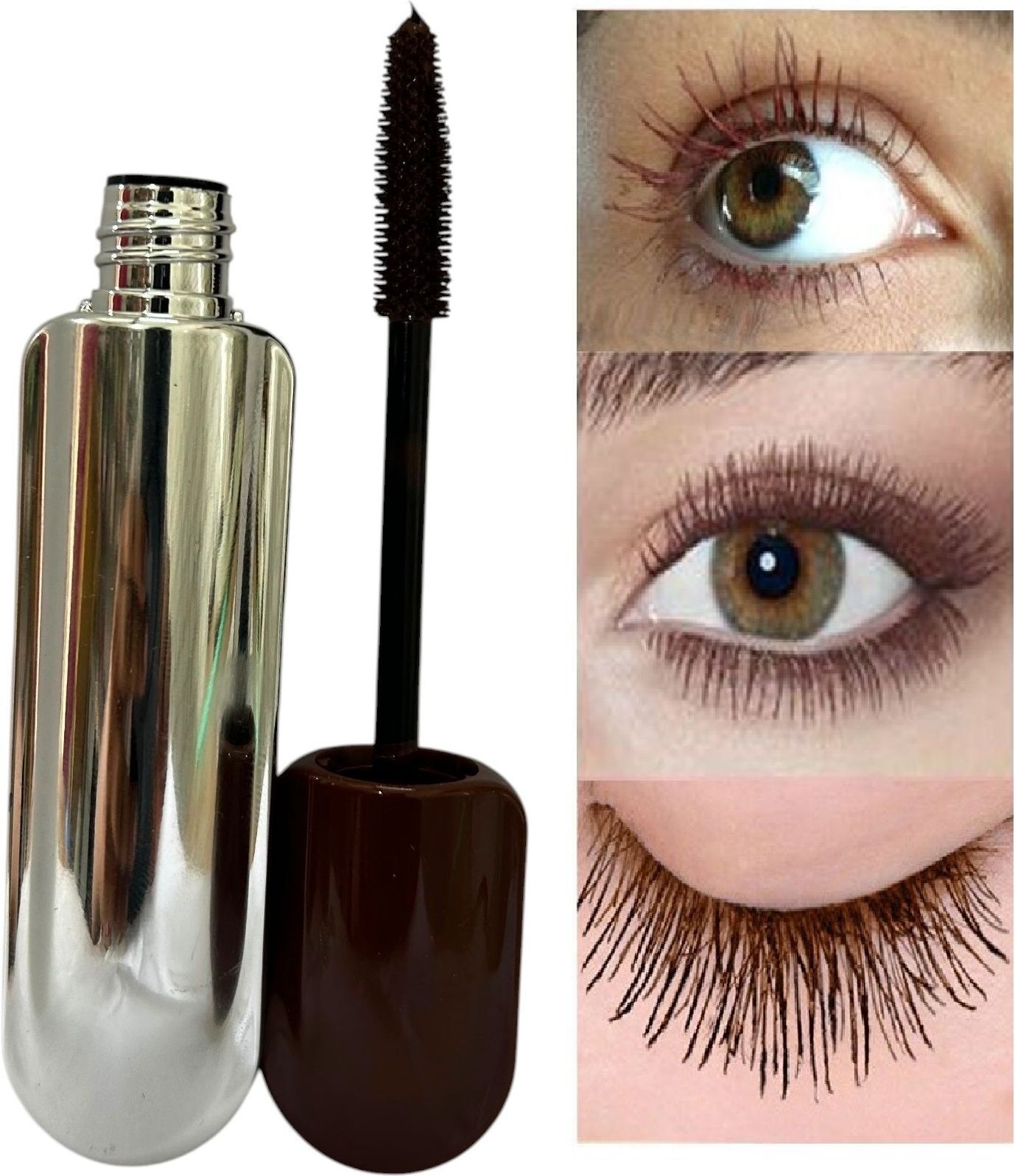 3D WATERPROOF BROWN MASKARA LONGLASTING MATTE FINISH MASCARA 10 ml-image-3