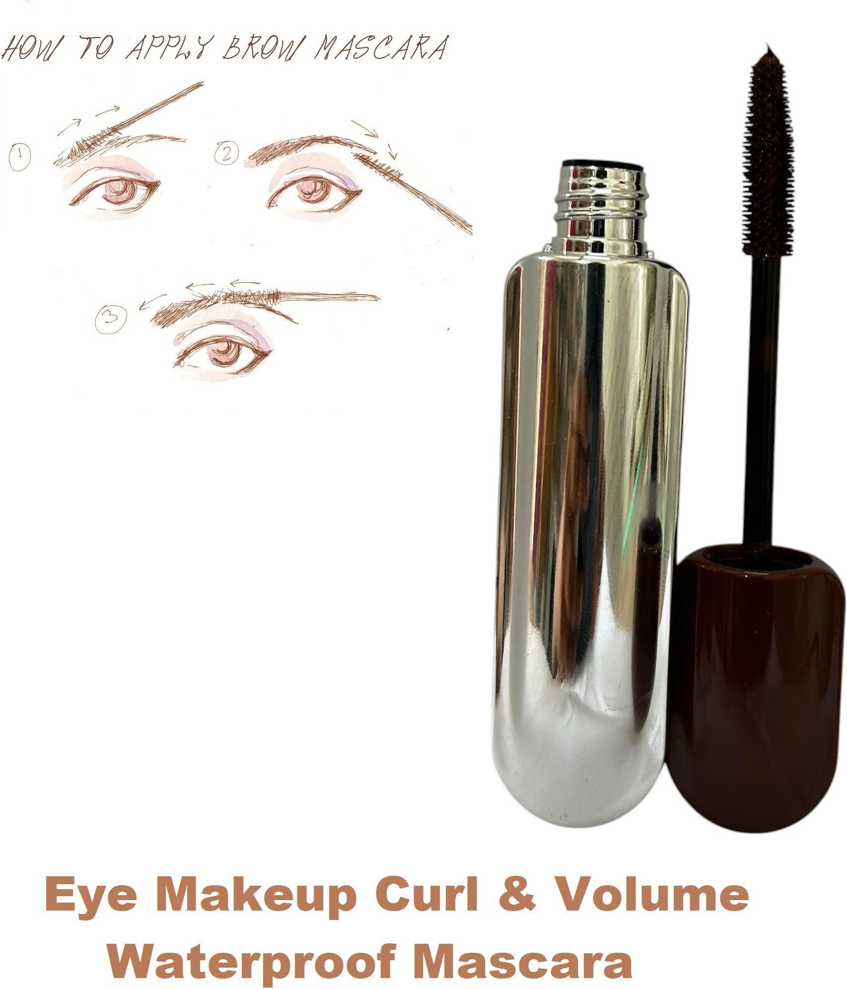 Best Brown Colour & Fix Brow Gel Base Mascara 10 ml-image-43