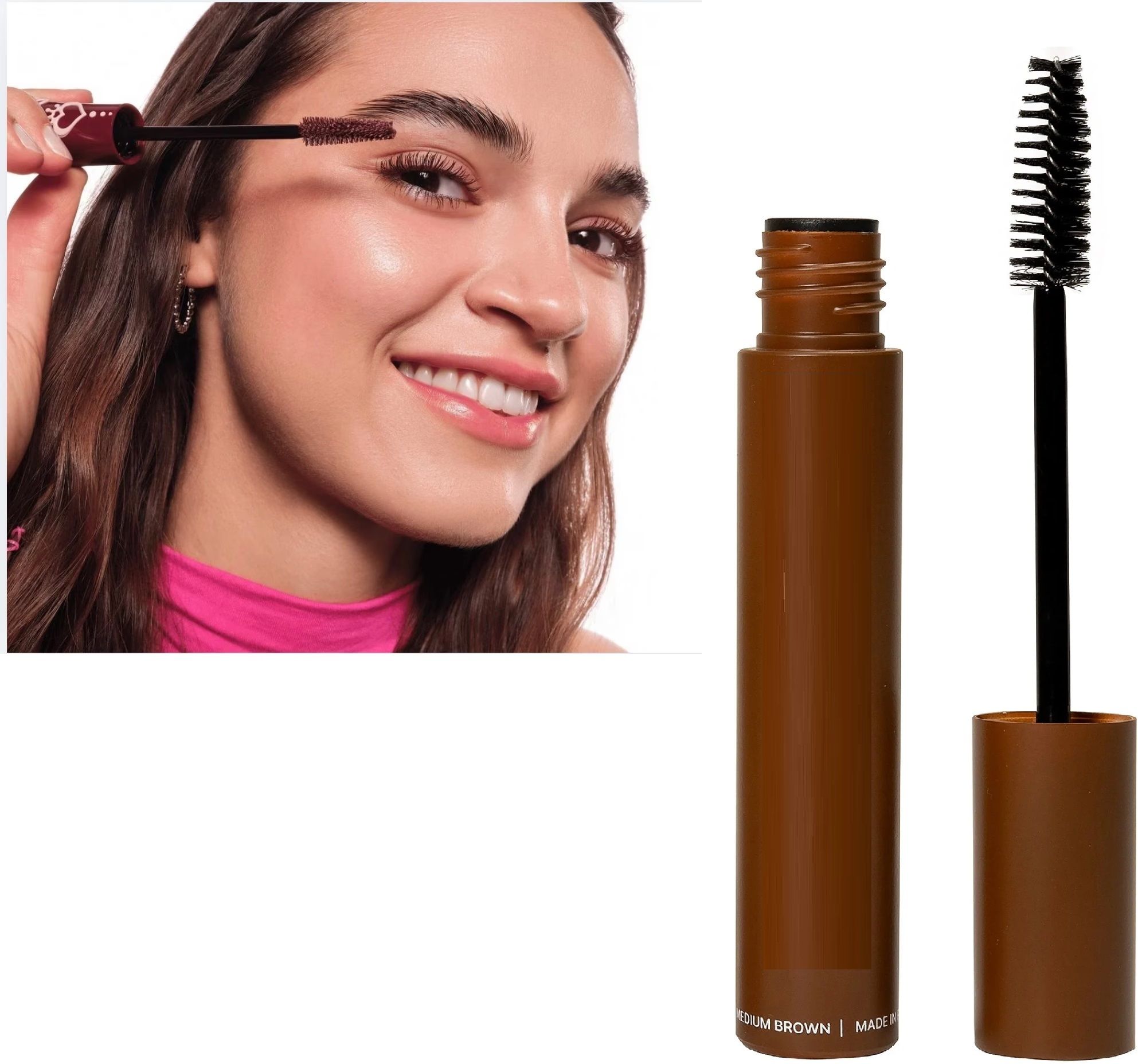Best Long Lasting Smudge Proof Brown Mascara Waterproof 10 ml-image-2